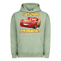 Pigment Oil Green movie cartoon cars Urban Hoodie - DesigneFamous