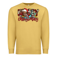 Antique Gold mooey christmas sunflower Premium Sweatshirt - JahusDesignShop