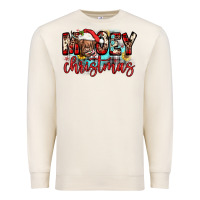 Sandshell mooey christmas sunflower Premium Sweatshirt - JahusDesignShop