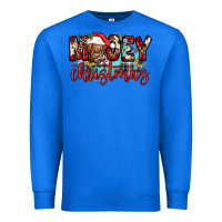 True Royal mooey christmas sunflower Premium Sweatshirt - JahusDesignShop