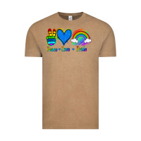 Peace Love Pride Vintage Tee | Teevron