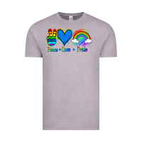 Vintage Zinc Peace Love Pride Vintage Tee - Jasminsmagicworld