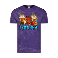Cloud Purple Teacher Coffee Cups Vintage Tee - FaDigitalArtStudio