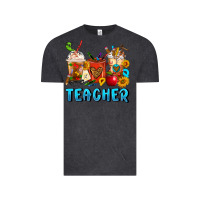 Vintage Black Teacher Coffee Cups Vintage Tee - FaDigitalArtStudio