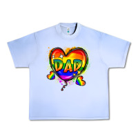 Grape Ice Dad pride Urban Heavy Tee - FaDigitalArtStudio