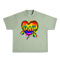 Oil Green Dad pride Urban Heavy Tee - FaDigitalArtStudio