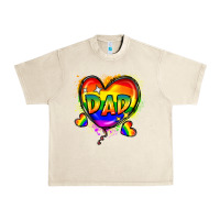 Sandshell Dad pride Urban Heavy Tee - FaDigitalArtStudio