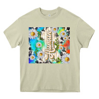 Mossy human with daisies Heavy Core Tee - TumblerDesignByShophia