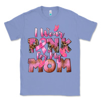 Colony Blue i wear pink for my mom Classic Tee - CowGirlArtShop