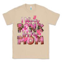 Mushroom i wear pink for my mom Classic Tee - CowGirlArtShop