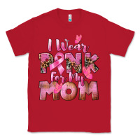 Red i wear pink for my mom Classic Tee - CowGirlArtShop