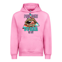 Fuchsia Pink Pour Some Sugar On Me Urban Hoodie - JahusDesignShop