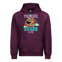 Mauve Wine Pour Some Sugar On Me Urban Hoodie - JahusDesignShop
