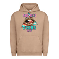 Pigment Burro Pour Some Sugar On Me Urban Hoodie - JahusDesignShop