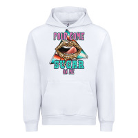 White Pour Some Sugar On Me Urban Hoodie - JahusDesignShop