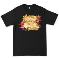 Merry And Bright Gnome Premium Tee | Teevron