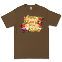 Cacao merry and bright gnome Premium Tee - CowGirlArtShop