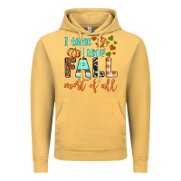Vintage Mustard i think i love fall most of all Vintage Hoodie - BundleAndBundleShop