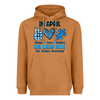 Meerkat in april we wear blue Heavyweight Hoodie - JahusDesignShop