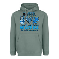 Sage in april we wear blue Heavyweight Hoodie - JahusDesignShop