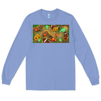 Colony Blue western sunflower and american football license  plate Long Sleeve Tee - BundleAndBundleShop