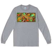 Heather Grey western sunflower and american football license  plate Long Sleeve Tee - BundleAndBundleShop