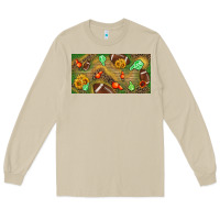 Mushroom western sunflower and american football license  plate Long Sleeve Tee - BundleAndBundleShop