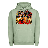 Pigment Oil Green the warriors 1980s cult movie film Urban Hoodie - DesigneFamous