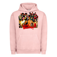 Pigment Salmon the warriors 1980s cult movie film Urban Hoodie - DesigneFamous