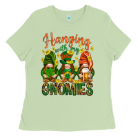 Matcha Hanging with my gnomies Ladies Tee - HowdyJamesFarm