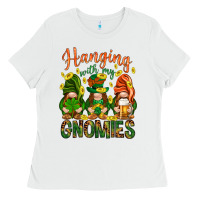 Hanging With My Gnomies Ladies Tee | Teevron