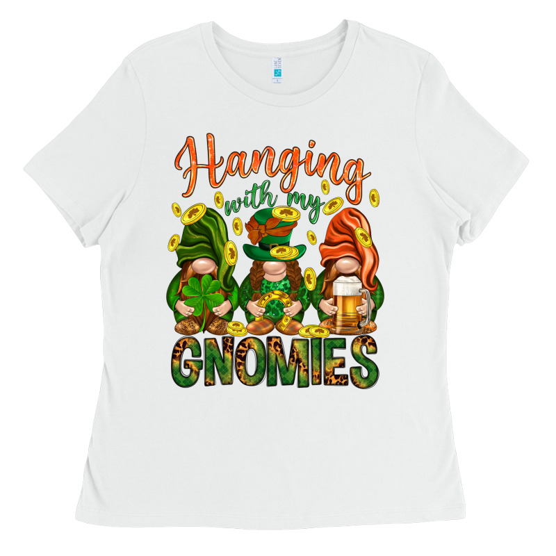 Hanging With My Gnomies Ladies Tee by HowdyJamesFarm | Teevron