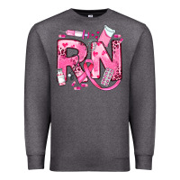 Charcoal Heather breast cancer rn registered nurse Premium Sweatshirt - JahusDesignShop