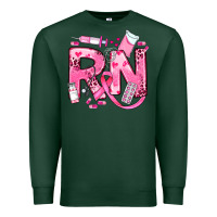 Sports Green breast cancer rn registered nurse Premium Sweatshirt - JahusDesignShop