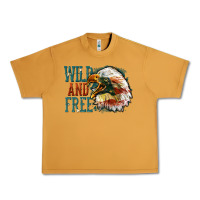 Peanut Butter Wild and free Urban Heavy Tee - FaDigitalArtStudio