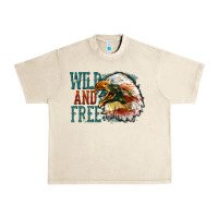 Sandshell Wild and free Urban Heavy Tee - FaDigitalArtStudio