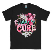Black find a cure cancer awareness Classic Tee - CowGirlArtShop
