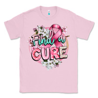 Bubblegum Pink find a cure cancer awareness Classic Tee - CowGirlArtShop
