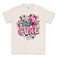 Natural find a cure cancer awareness Classic Tee - CowGirlArtShop