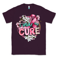 Plum find a cure cancer awareness Classic Tee - CowGirlArtShop