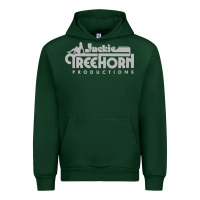 Forest Green jackie treehorn productions Urban Hoodie - DesigneFamous
