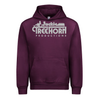 Mauve Wine jackie treehorn productions Urban Hoodie - DesigneFamous