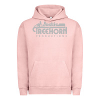 Pigment Salmon jackie treehorn productions Urban Hoodie - DesigneFamous