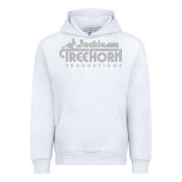 White jackie treehorn productions Urban Hoodie - DesigneFamous