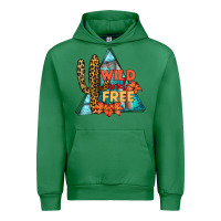 Emerald Wıld and Free Urban Hoodie - JahusDesignShop