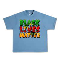 Pebble Blue black lives matter Urban Heavy Tee - FaDigitalArtStudio