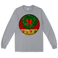 Heather Grey christmas Long Sleeve Tee - BundleAndBundleShop