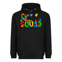 Black support squad Heavyweight Hoodie - JahusDesignShop