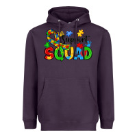 Plum support squad Heavyweight Hoodie - JahusDesignShop