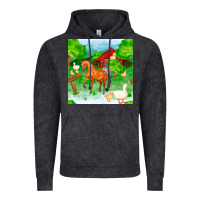 Vintage Black farm life seamless pattern Vintage Hoodie - FaDigitalArtStudio
